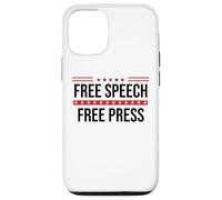 Free Speech Free Press Protest Freedom of Speech Resistance Carcasa para iPhone 12/12 Pro