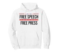 Free Speech Free Press Protest Freedom of Speech Resistance Sudadera con Capucha