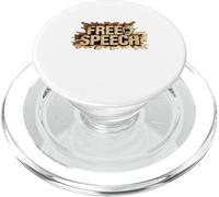 Free Speech Inglaterra, Reino Unido, Australia, Constitución de los Estados Unidos, Libertad PopSockets PopGrip para MagSafe