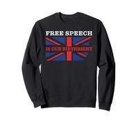 Free Speech is Our Birthright - Anti-Woke Conservative Quote Sudadera
