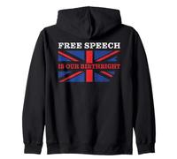 Free Speech is Our Birthright - Anti-Woke Conservative Quote Sudadera con Capucha