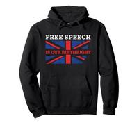 Free Speech is Our Birthright - Anti-Woke Conservative Quote Sudadera con Capucha