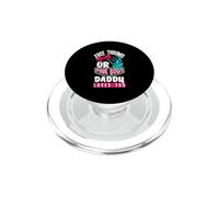 Free Throws Pink Bows Daddy Loves You Fiesta de revelación de PopSockets PopGrip para MagSafe