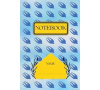 Free Will Notebook and Journal, Sparrow in The Sky Themed 140 pages paperback in Matte