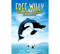 Free Willy 1-4 – DVD – Edición Reino Unido – 4 DVD – Warner Bros.
