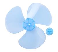Freebily 3Piezas 16 Inches Aspas Hojas Plásticas de Ventilador Con/Sin Tuerca para Ventilador de Techo,Ventilador de Pie,Ventilador de Mesa Repuestos Ventilador Cielo Azul 12 Inch