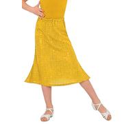 Freebily Falda Metálica De Danza para Niñas Faldas con Lentejuelas Acampanada De Cintura Alta Ropa De Fiesta Cumpleaños Dorado 3-4 años