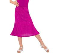 Freebily Falda Metálica De Danza para Niñas Faldas con Lentejuelas Acampanada De Cintura Alta Ropa De Fiesta Cumpleaños Rosa Caliente 2-3 años