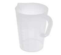 Freebily Jarra Medidora Tazas de Medición de Plástico Transparente Jarra Graduada Vaso Medidor con Asas Taza de Medición Herramientas para Hornear 1000ml/2000ml/3000ml Transparente C 2000ml