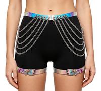 Freebily Mujer Accesorios Raves Cadena Cinturón Vaquera Joyas Corporales Fiestas En Clubes Nocturnos Babydoll Transparente Talla única