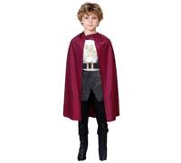 Freebily Niños Conjunto Disfraz Príncipe Real Con Accesorios Traje Libro Cuentos Blanco Negro C 8-9 años
