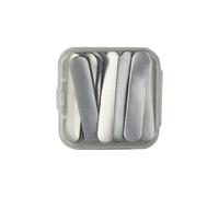 Freebily Placa de contrapeso de golf adhesiva 3M, lámina de plomo autoadherente resistente para ajuste de peso en cabeza de palo 3g Plata#50Pcs Talla única