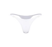 Freebily Tanga Micro Mujer Lencería Erótica Cintura Baja Mini G-String Thong Bikini Briefs T-Back Sexy Blanco A M