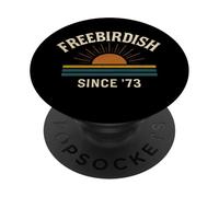 Freebirdish desde el 73 - Cool Classic Rock PopSockets PopGrip Adhesivo