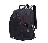 freebiz Alta Mochila para portátil de 21 Pulgadas en 19 Pulgadas Ordenador portátil Gaming portátil Macbook para Hombres Estudiante Rojo Negro 18.4 Inch