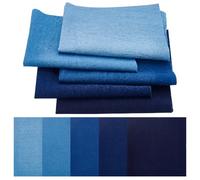 FREEBLOSS Sashiko Juego de retoques de tela de algodón precortada para coser y acolchar, accesorios Sashiko (10 unidades)