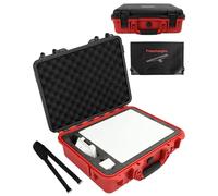 Freechangku Starlink Mini - Estuche rígido impermeable para viajes, caja de almacenamiento impermeable, bolsa de transporte, organizador de accesorios para platos