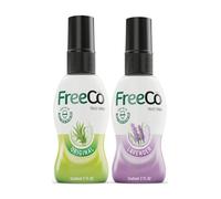 Freeco Bloqueador Anti-Olor WC (Before-you-go) | Pack Doble Surtido: Cítricos y Lavanda (2x60ml) | Toilet Spray de Aceites Esenciales Naturales | Ideal para Hogar, Oficina, Restaurante, Viaje.