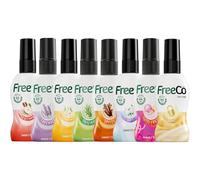 FreeCo Bloqueador de Olores para WC (Before-you-go) | Toilet Spray con Aceites Esenciales | La Colección Completa de 8 aromas (8x60ml) | Gran Ahorro por Frasco