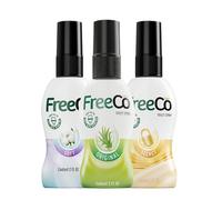 FreeCo Bloqueador Olores WC (Before-you-go) | Toilet Spray con Aceites Esenciales | Para Hogar, Oficina, Restaurantes, Viajes | Pack Ahorro Surtido 3x60ml: Cítricos, Soft, Secret