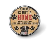 Freecustom A House Is Not A Home Without A American Cocker Spaniel Dog - Juego de pines esmaltados con temática animal, pin de solapa para perro, regalo para mamá, botones personalizados, regalos