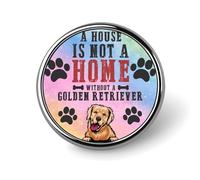 Freecustom A House Is Not A Home Without A Leonberger - Paquete de pines de perro para regalo para mamá, broches de mezclilla, botones de perro, insignia, pines únicos para mascotas, animales