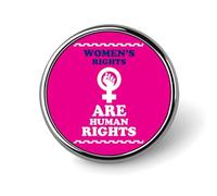 Freecustom Alfileres esmaltados Feministas Definiton Pines Derechos reproductivos Botones Jean No Útero Sin Opinión Protesta Mujer Botones Pines Abstracto Nunca Más Alfileres para Sombreros Ropa