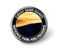 Freecustom Bryce National Parkpins - Juego de broches de paisaje de ciudad emblemática, pines de parque nacional, alfileres de botón de paisaje, accesorio clásico de moda para decoración de mochilas