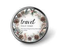 Freecustom Choc-o-Late - Juego de pines de definición positivos, broches de diccionario, botones de significado para jeans, citas novedosas, pin de solapa para bolsos, sombreros, tela, Set of 5