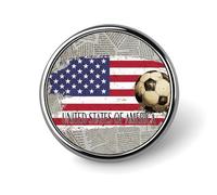 Freecustom Juego de alfileres de fútbol con bandera de Uruguay, pelota deportiva, bandera patriótica, alfileres para mochila, broches de banderas de país, botones para jeans, pin de recompensa