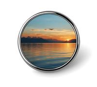 Freecustom Juego de pines de parque nacional, pines esmaltados de paisaje histórico, botones del centro para jeans, divertidos pines de recuerdo para visitantes para chaquetas, ropa, hombres y mujeres