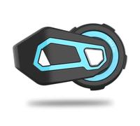 FreedConn TMAX Intercomunicador Casco Moto, Sistemas de Comunicación Bluetooth para Motocicletas para 6 Jinetes/Rango 1200m, Bluetooth 5.1/CVC & ENC Cancelación de Ruido,IP67 Impermeable,1 Pieza