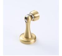 FREEDL Topes Para Puertas Imán Latón Tope Puerta Pared Magnético con Tornillos ocultos Magnetic Door Stopper Retenedor Magnético para Pared o Suelo, Magnetic Door Stop Door Catch Door Holder (2)