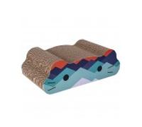 Freedog cartón rascador gato cara con catnip 45 cm