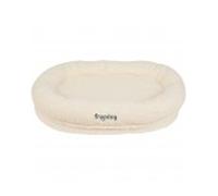 Freedog cuna perro oval waterproof teddy beige