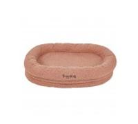Freedog cuna perro oval waterproof teddy marrón