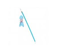 Freedog juguete gato varita pez azul 40 cm