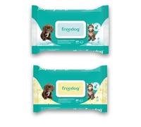 Freedog Toallitas Húmedas para Perros y Gatos | Mezclas para Más Comodidad | 6x40 Unidades | (3X Clorhexidina 3X Manzanilla)