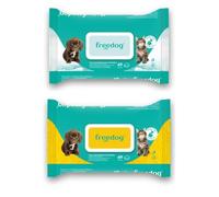 Freedog Toallitas Húmedas para Perros y Gatos | Mezclas para Más Comodidad | 6x40 Unidades | (3X Clorhexidina 3X Mango)