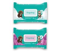 Freedog Toallitas Húmedas para Perros y Gatos | Mezclas para Más Comodidad | 6x40 Unidades | (3X Clorhexidina 3X Lavanda y Vainilla)