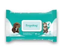 Freedog Toallitas Húmedas para Perros Y Gatos Pack De 3 x 40 Toallitas (Clorhexidina)