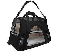 Freedog Transportín Fly para Perro o Gato 48x25x33cm (Negro) (RXZER23)