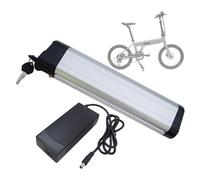 FREEDOH Batería de Bicicleta eléctrica de 48 V, batería de Iones de Litio de 36 V, 8 Ah, 10 Ah, 12 Ah, 14 Ah y 17,5 Ah, con Tubo Inferior y Cargador para Motor de 0 a 700 W.,48v10ah