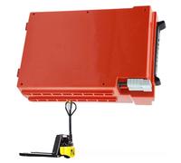 FREEDOH Batería de fosfato de Hierro y Litio de 48 V, batería para montacargas eléctrico de 24 V, baterías de Repuesto de 15 Ah, 20 Ah, 30 Ah y 40 Ah con asa.,48v20ah