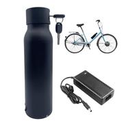 FREEDOH Batería de Iones de Litio para Bicicleta eléctrica, Tipo Botella, 24V 36V 5Ah 5.2Ah 6Ah 6.4Ah 7Ah 7.5Ah 9Ah 9.6Ah 10Ah 10.5Ah 12.8Ah 14Ah con Cargador para Motor 0 a 400W.,36v6ah