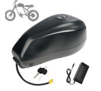 FREEDOH Batería de Litio de 48 V, 10 Ah, 13 Ah, 15 Ah, 17,5 Ah, 20 Ah, 21 Ah, 22,5 Ah, 24 Ah, 25,6 Ah, 27 Ah, 28,8 Ah, 31,5 Ah y 35 Ah para Bicicletas eléctricas con Cargador.,Xt60 48v15ah