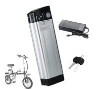 FREEDOH Batería de Litio para Bicicleta eléctrica de 36 V, 10,4 Ah, 12 Ah, 13 Ah, 15,6 Ah y 17,4 Ah, y 48 V, 10,4 Ah, 11,6 Ah, 13 Ah y 14,5 Ah con Cargador y luz indicadora LED.,36v12ah