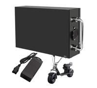 FREEDOH Batería de Motocicleta de Litio de 48V/60V con Cargador | Paquete de baterías de litio de 48 V, batería de repuesto de 60 V, con asa portátil, carcasa de materiales metálicos.