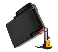 FREEDOH Batería para Carretilla elevadora eléctrica de 24 V y 20 Ah, batería LiFePO4 de 24 V para transpaleta eléctrica con Placa de protección BMS.
