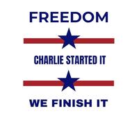 Freedom - Charlie Started It, We Finish It: A Legacy Journal for Reflection, Courage, and Inspiration|150 College Lined Pages for Journaling, Writing, ... Notebook to Continue the Legacy